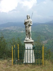Statua di san Giovanni Battista alla Crocetta