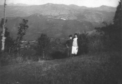 Mauro e Giuseppina sui pascoli del Monte