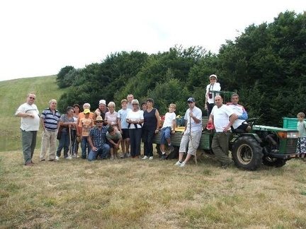 Il gruppo al Pian della Cavalla