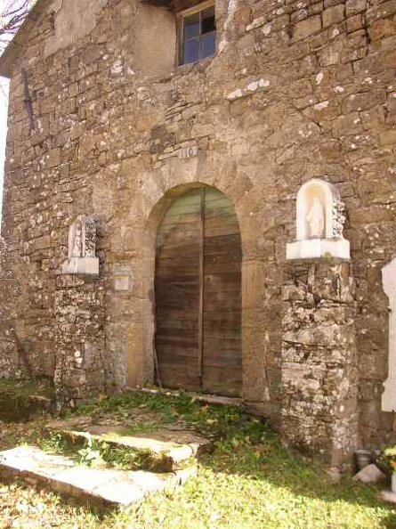 Ingresso della chiesa di Santo Stefano