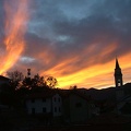 Tramonto infuocato