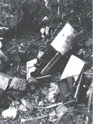 I rifiuti nella discarica